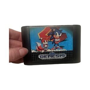 Sonic the Hedgehog 2 (SEGA Genesis, 1992) Authentic - Cart Only Tested
